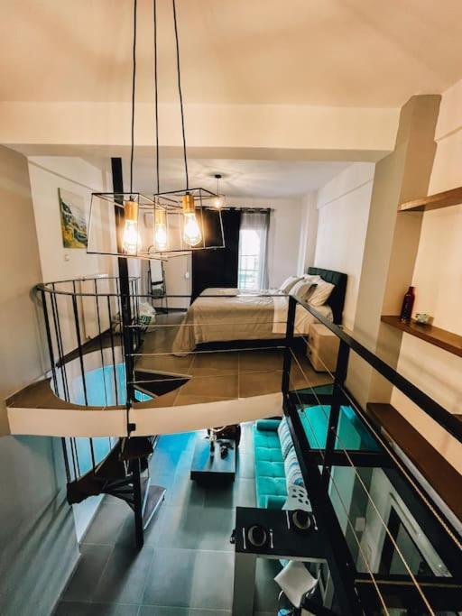 Escala Luxury Loft 3 In The Center & Free Parking Apartman Vólosz Kültér fotó